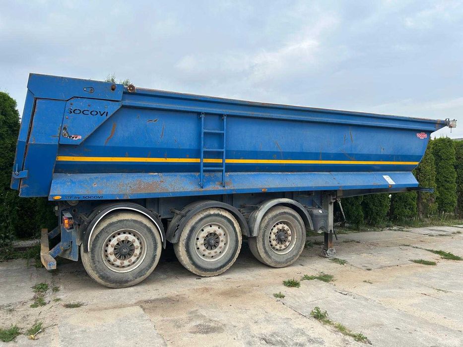 Naczepa stalowa HARDOX 24m3