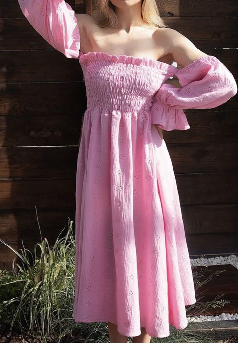 платье из муслина сукня муслінова