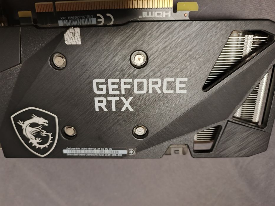 RTX 3050 8 GB в идеальном состоянии
