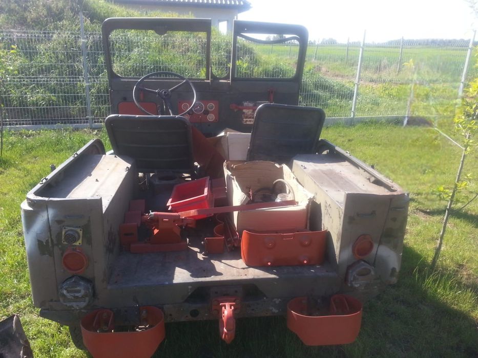 Auto Jeep Willys M38A1 zabytkowe auto Jeep Willys samochód Jeep willys