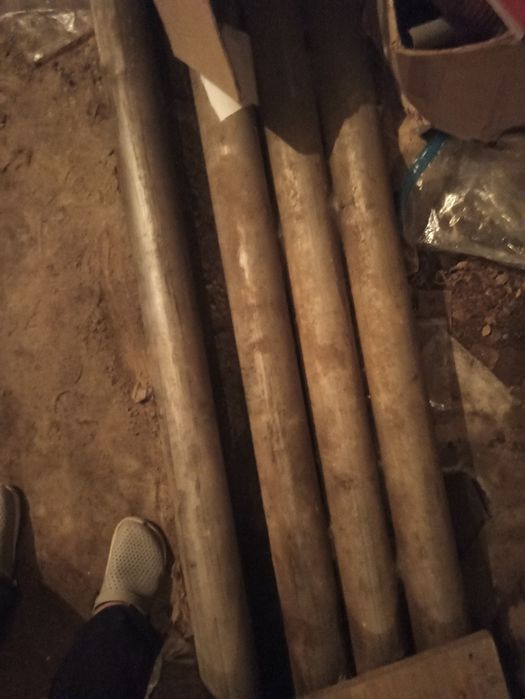 Труба нержавіюча 100 мм, 4 шт.,довжина 7 метрів,