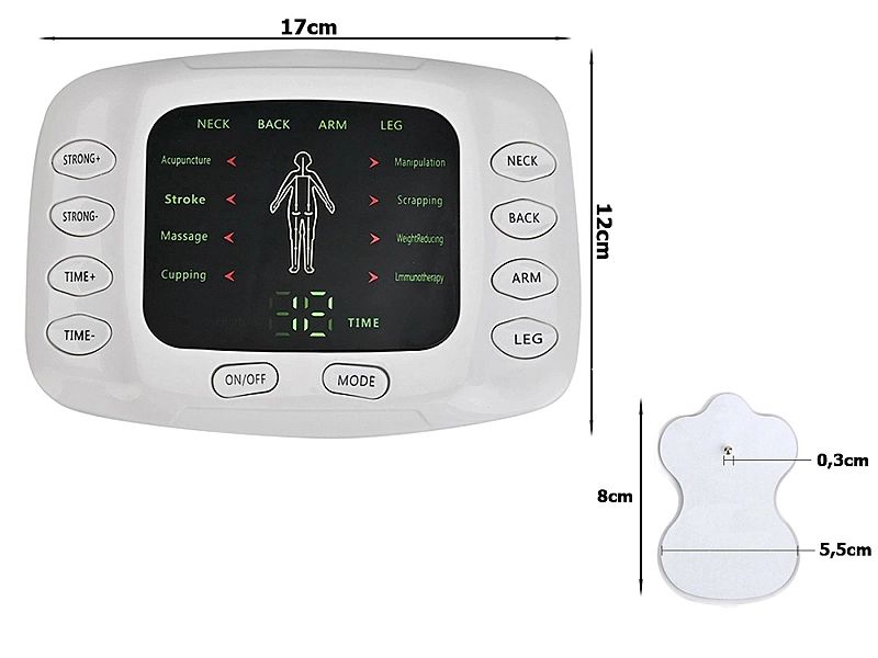 Elektrostymulator Mięśni Nerwów EMS Tens do Masażu