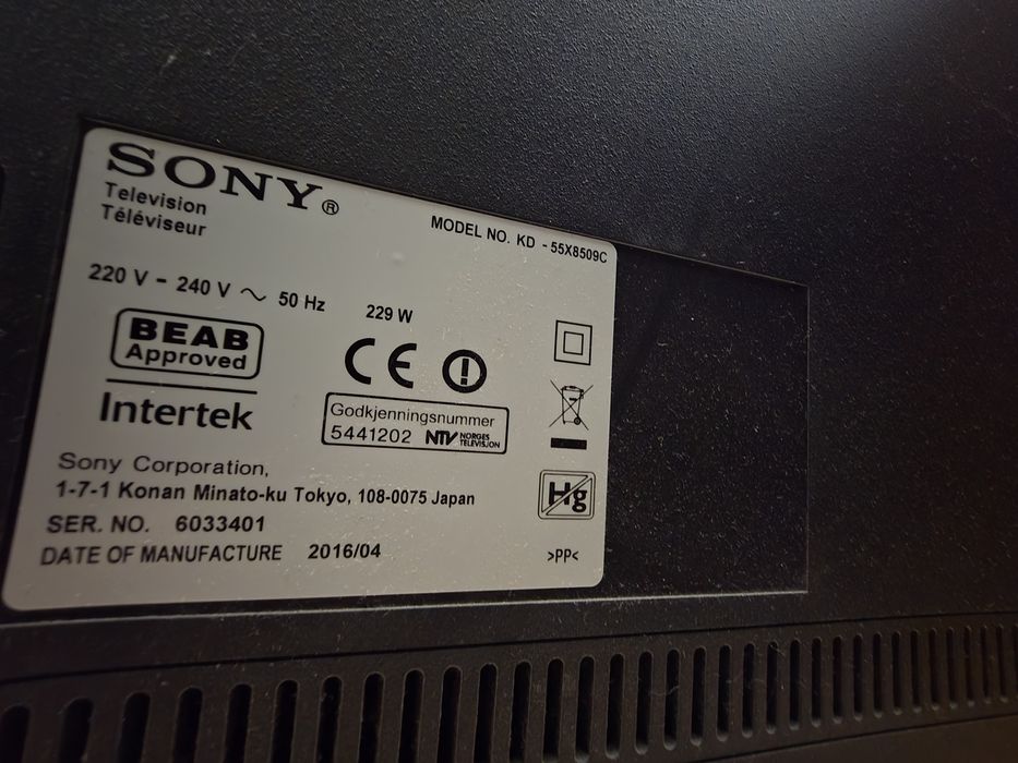 Telewizor SONY 55X8509C