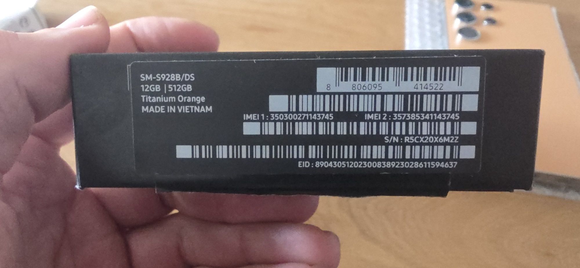 Samsung S24 Ultra 512