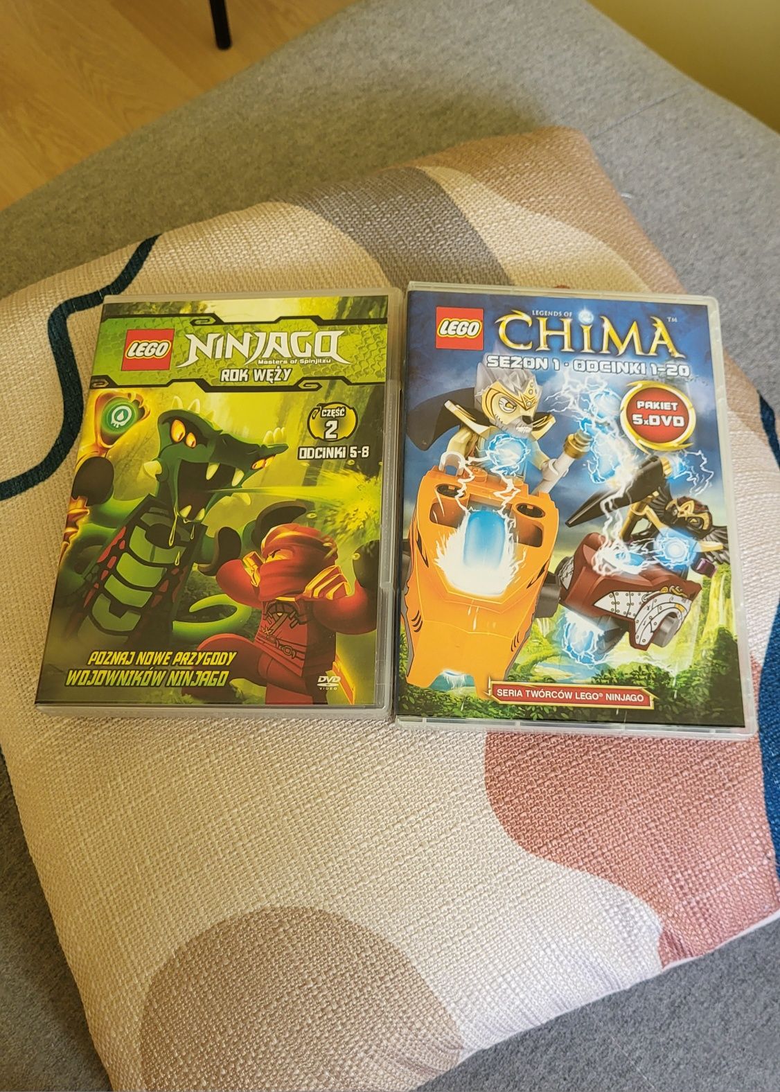 Lego Ninjago rok węży Chima serial dvd