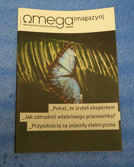 Omega Magazyn Idea book dla branży funeralnej