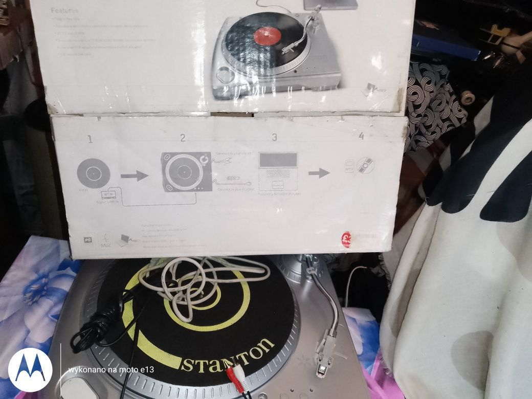Gramofon na USB do komputera  i wieży