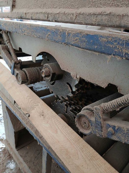 Верстат багатопильний, двохвальний