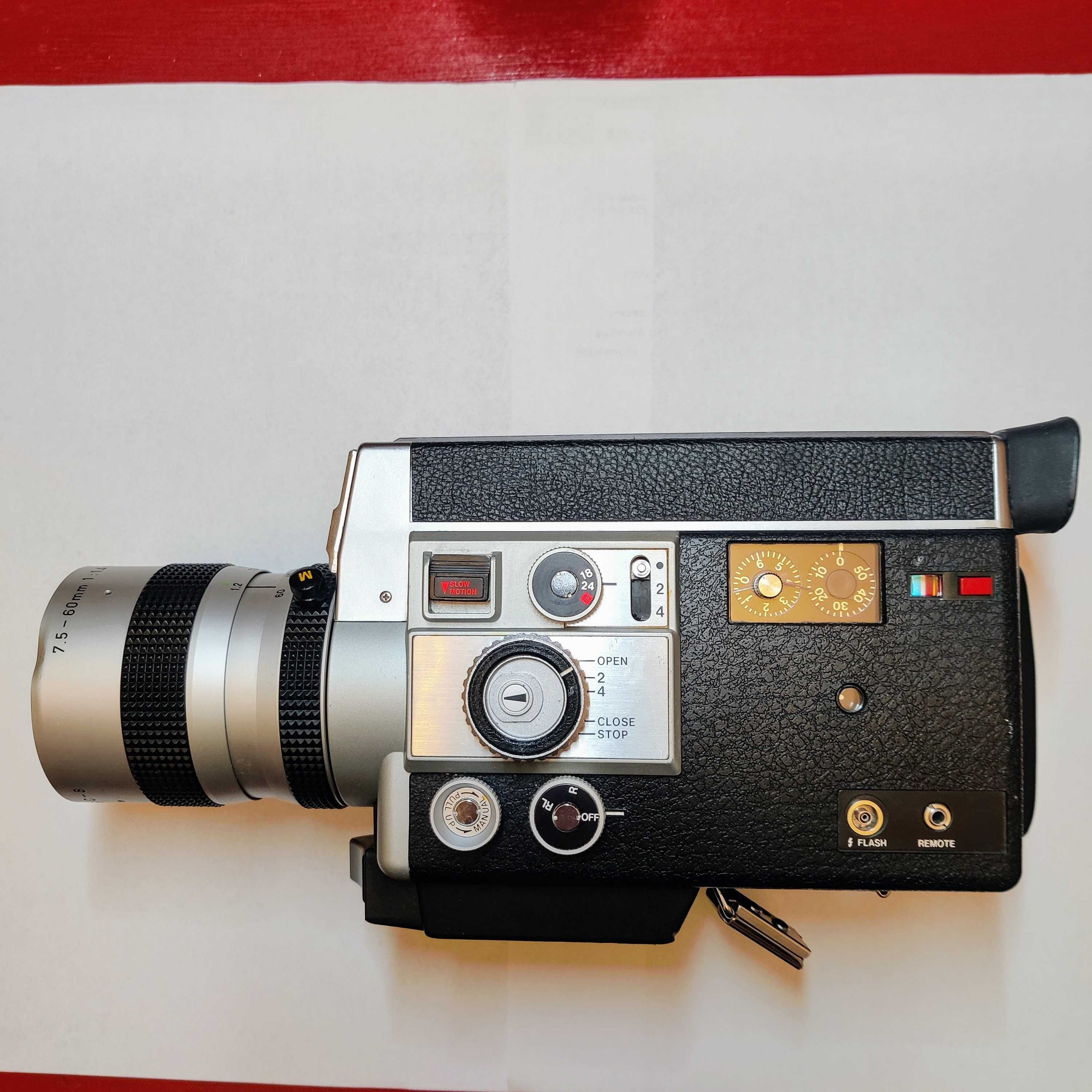 Canon Auto Zoom 814 Electronic 7.5-60mm 1:1.4 Macro (8mm)