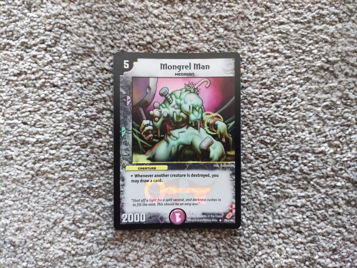 Mongrel Man HOLO PROMO karty Duel Masters