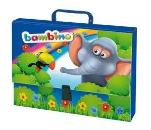 Teczka A4 z rączką, Bambino. St. Majewski