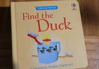 Find the duck Usborne książka angielski twarda