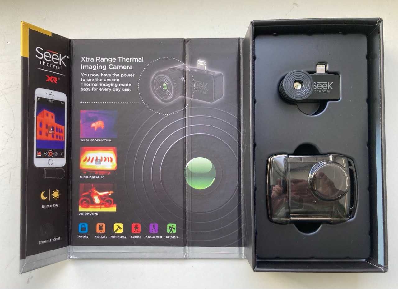 (Ціна 6500 грн.) Тепловізор Seek Thermal Compact XR для iPhone