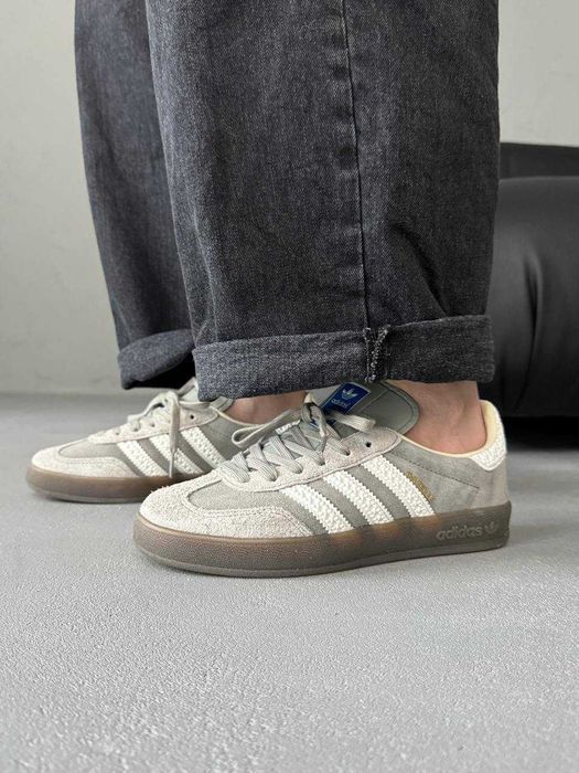 Кросівки Adidas Gazelle Beige/White premium