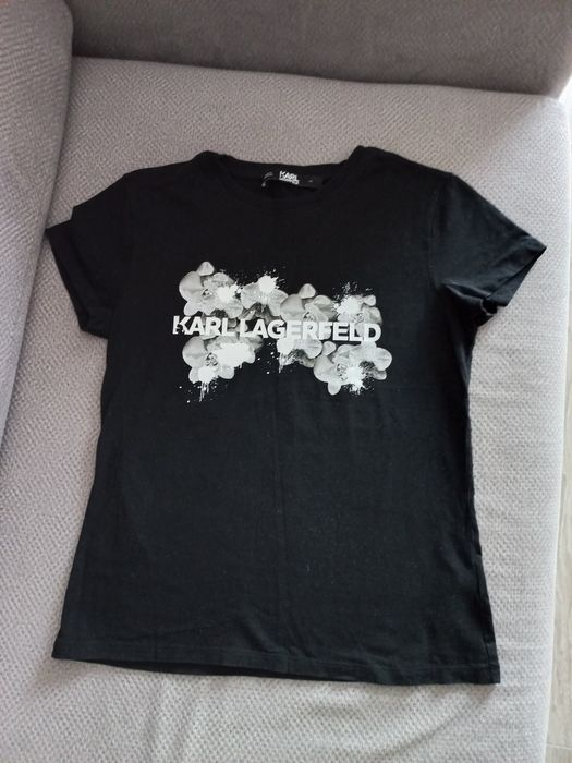 Koszulka t-shirt damski Karl Lagerfeld rozmiar XS 34