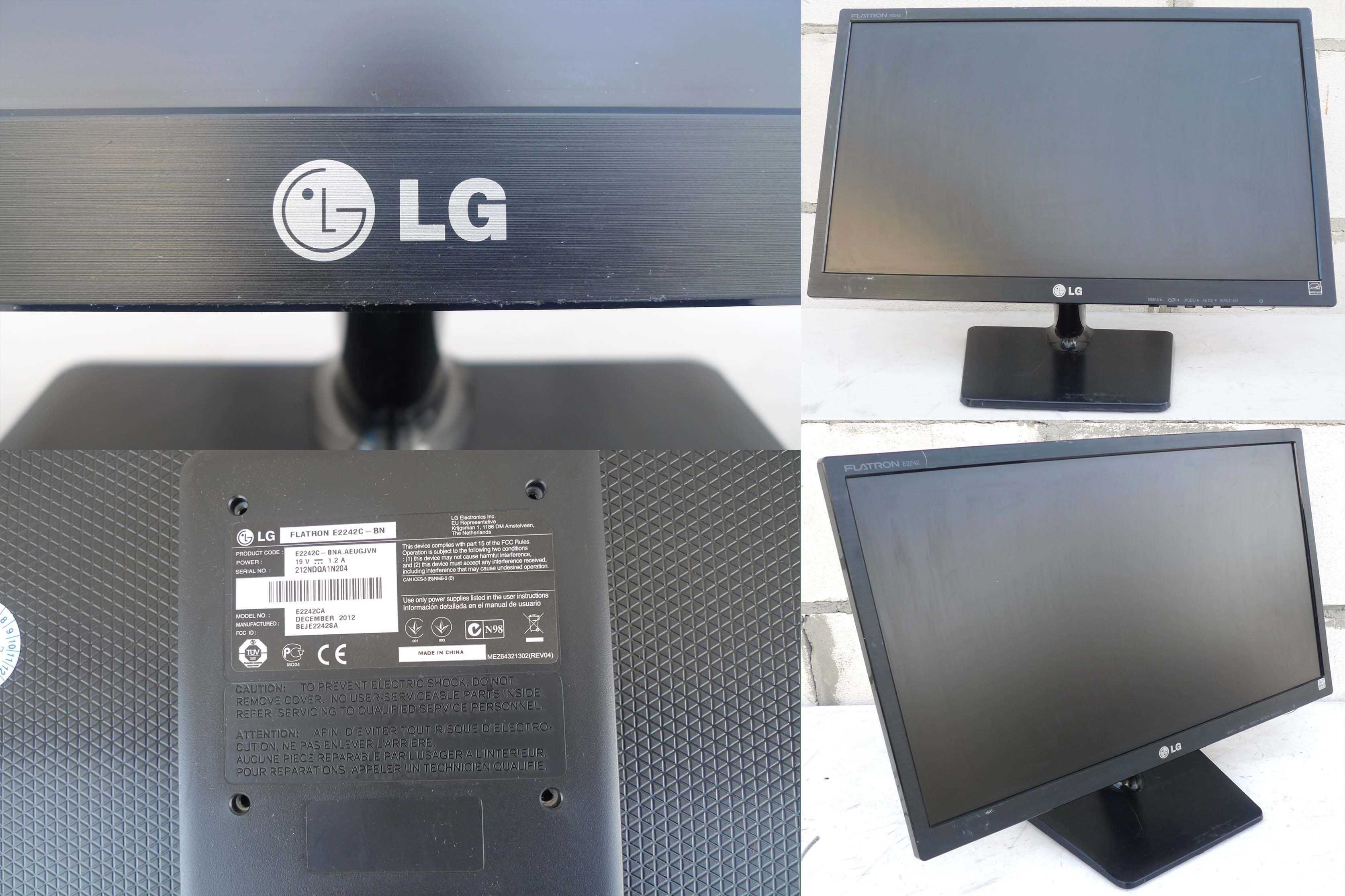 Monitor LG Flatron EF2242C-BN 21,5" LED FullHD 16:9 VGA VESA