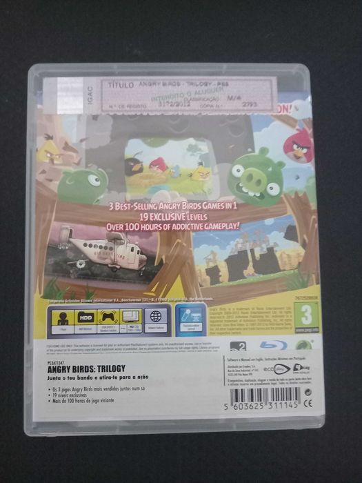 Angry Birds Trilogy Playstation3 PS3