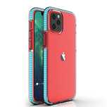 Spring Case pokrowiec żelowe etui z kolorową ramką do iPhone 13 mini j