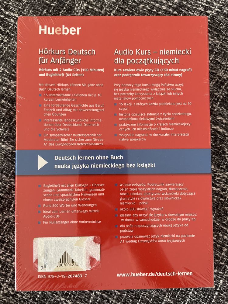 Deutch als Fremdsprache audio kurs niemieckiego