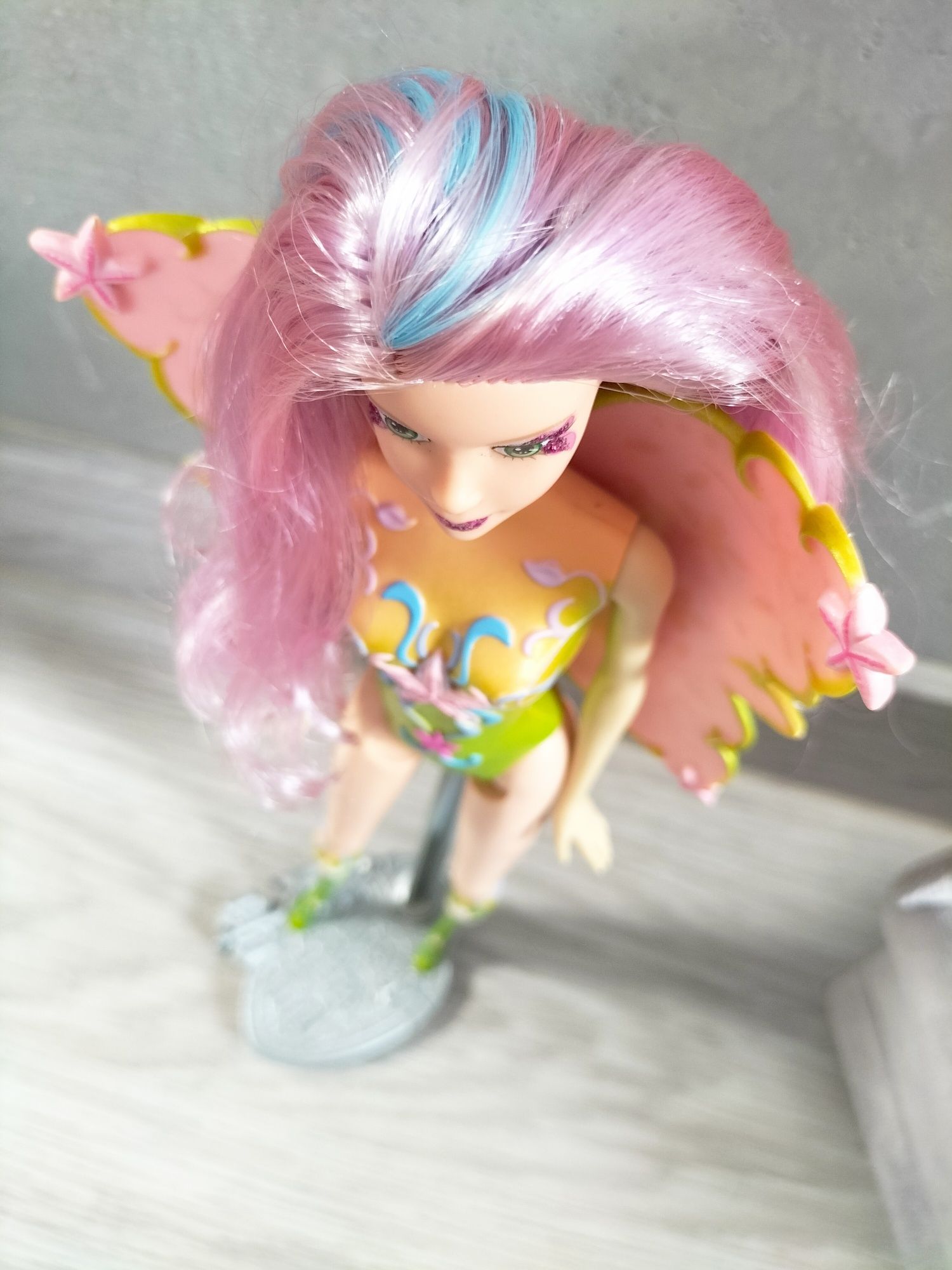 Lalka Barbie Fairytopia Mermaidia Wróżka Mattel 2006 zmieniająca kolor