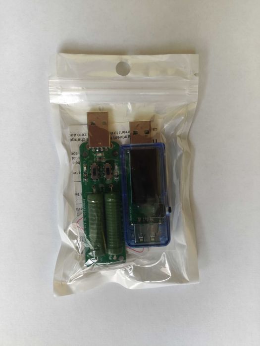 USB тестер Atorch U96 + навантаження 5v (1A/2A/3A)