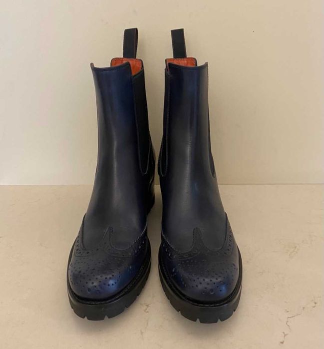 Черевики  Santoni, Італія, модель Челсі, розмір 36
