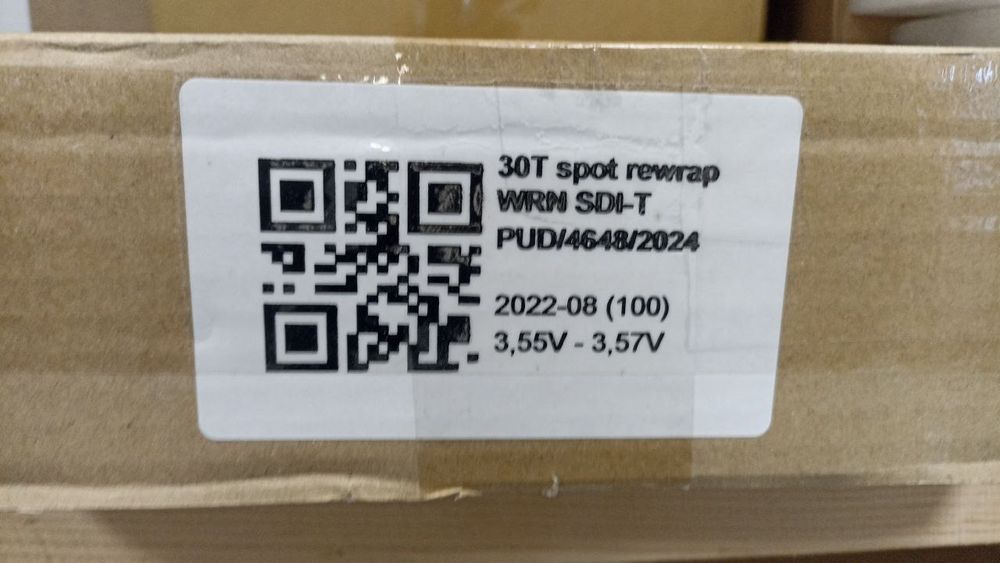 Високострумові акумулятори 21700 Samsung 30T 3000mAh 35A