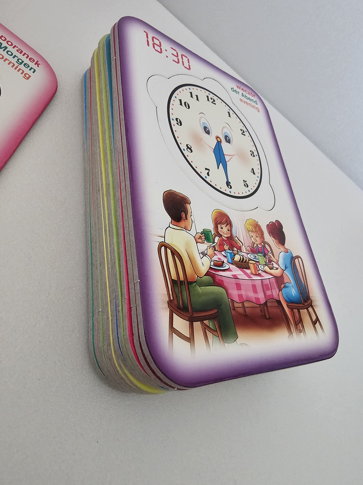 Gra edukacyjna Tick Tock Zegar 32 elementy