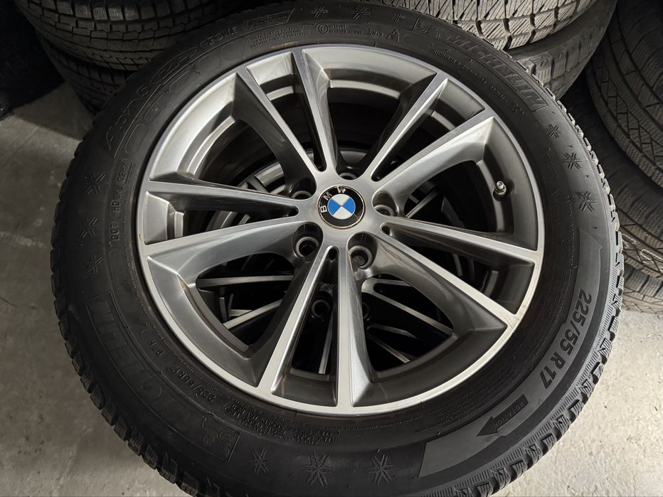Комплект зимових шин Michelin та дисків на BMW R17 5x112 225 55