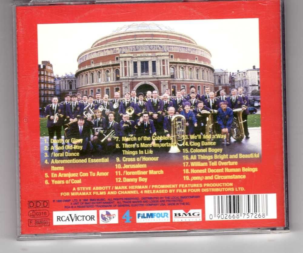 The Grimethorpe Colliery Band With Trevor Jones - Brassed Off  (CD)