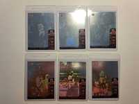 1996 Upper Deck Michael Jordan's Journal Set cards j1-j6