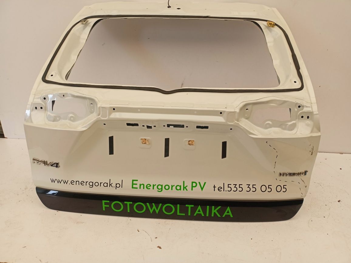Toyota RAV4 V 5 19- klapa tylna tył bagażnika blenda klapy listwa