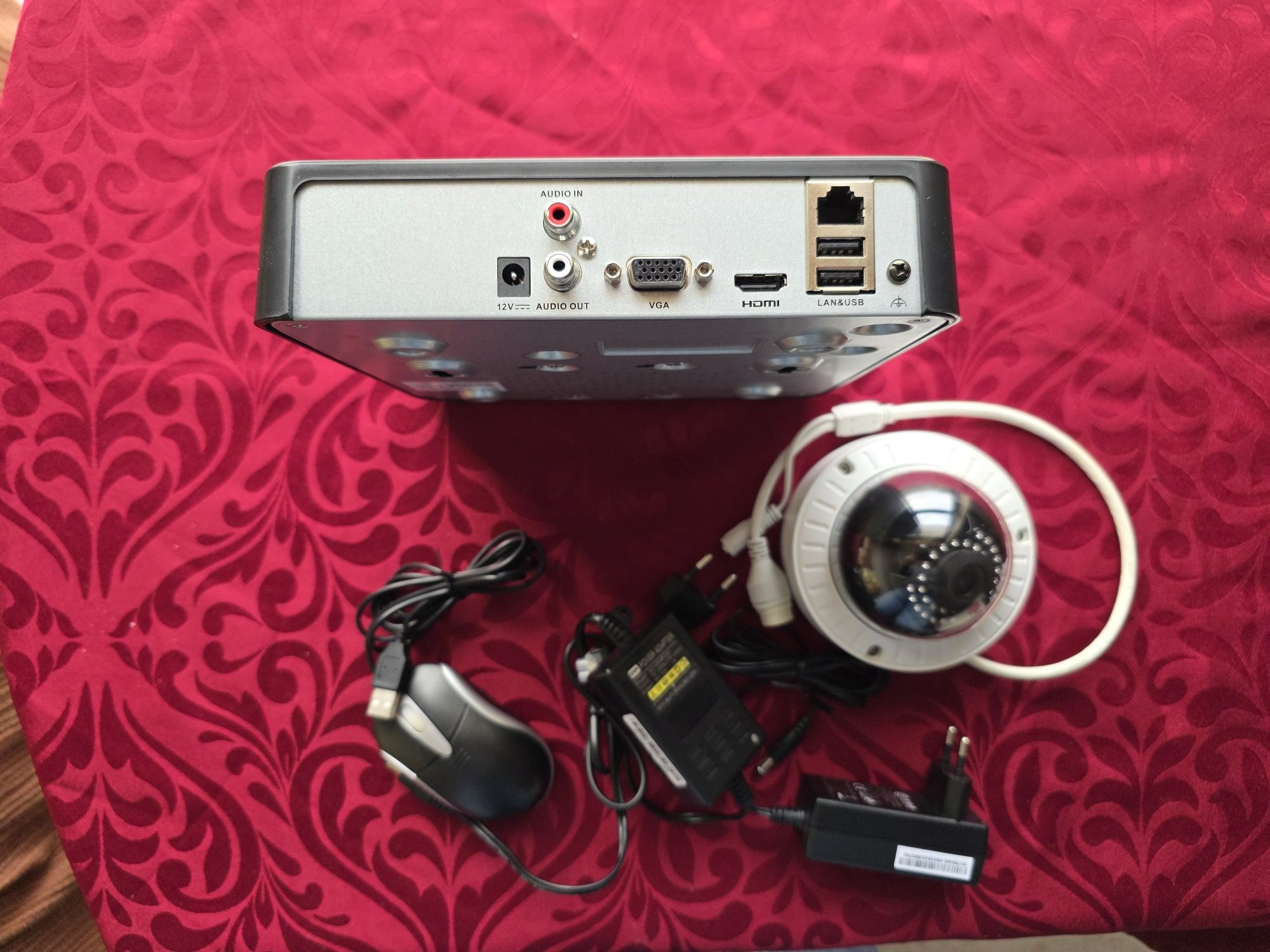 Sistema de Videovigilância Completo MAZi IMVR-04A com HDD 1TB