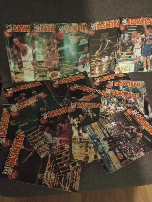 Magazyn magic basketball +czapka L.A.L nową  M/Ness