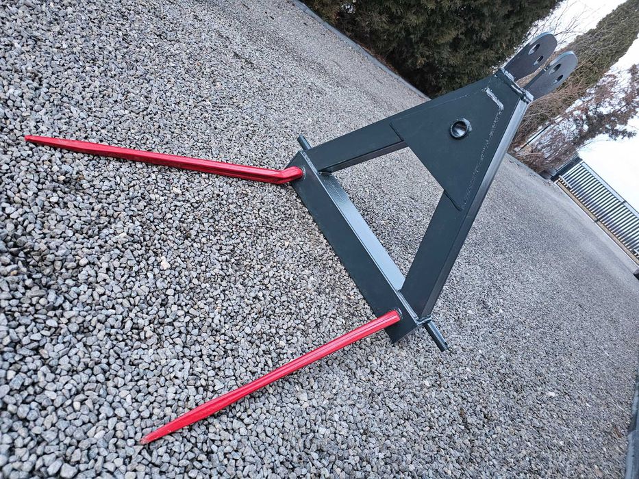 Podnośnik do bel balotów igła ładowacz WIDŁY tuz słoma chwytak na TYŁ