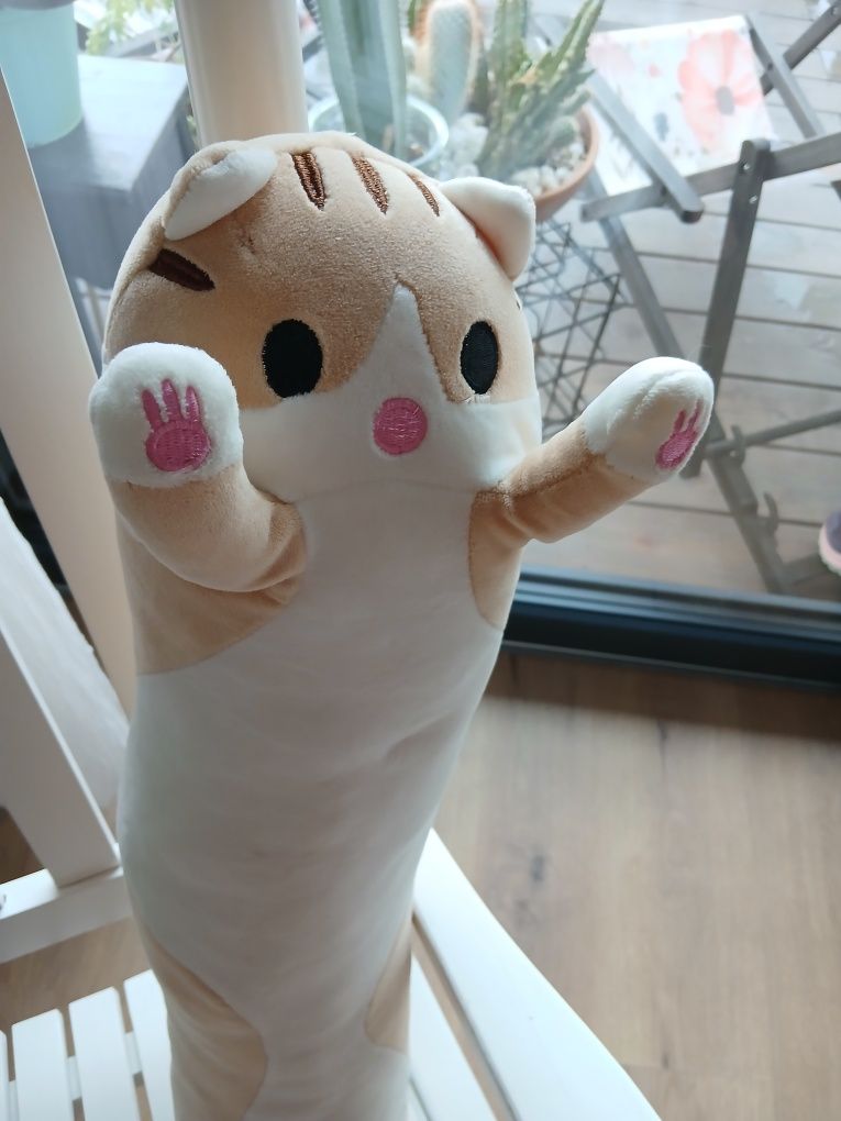 Kot przytulanka, maskotka ok 60cm