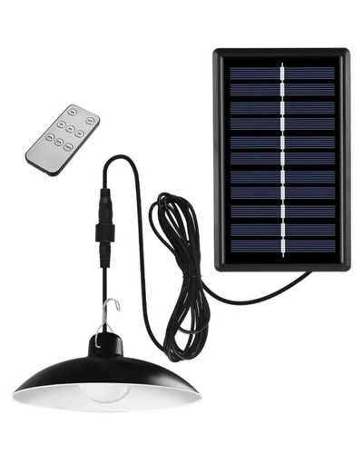 Wisząca ogrodowa lampa solarna led z czujnikiem zmierzchu