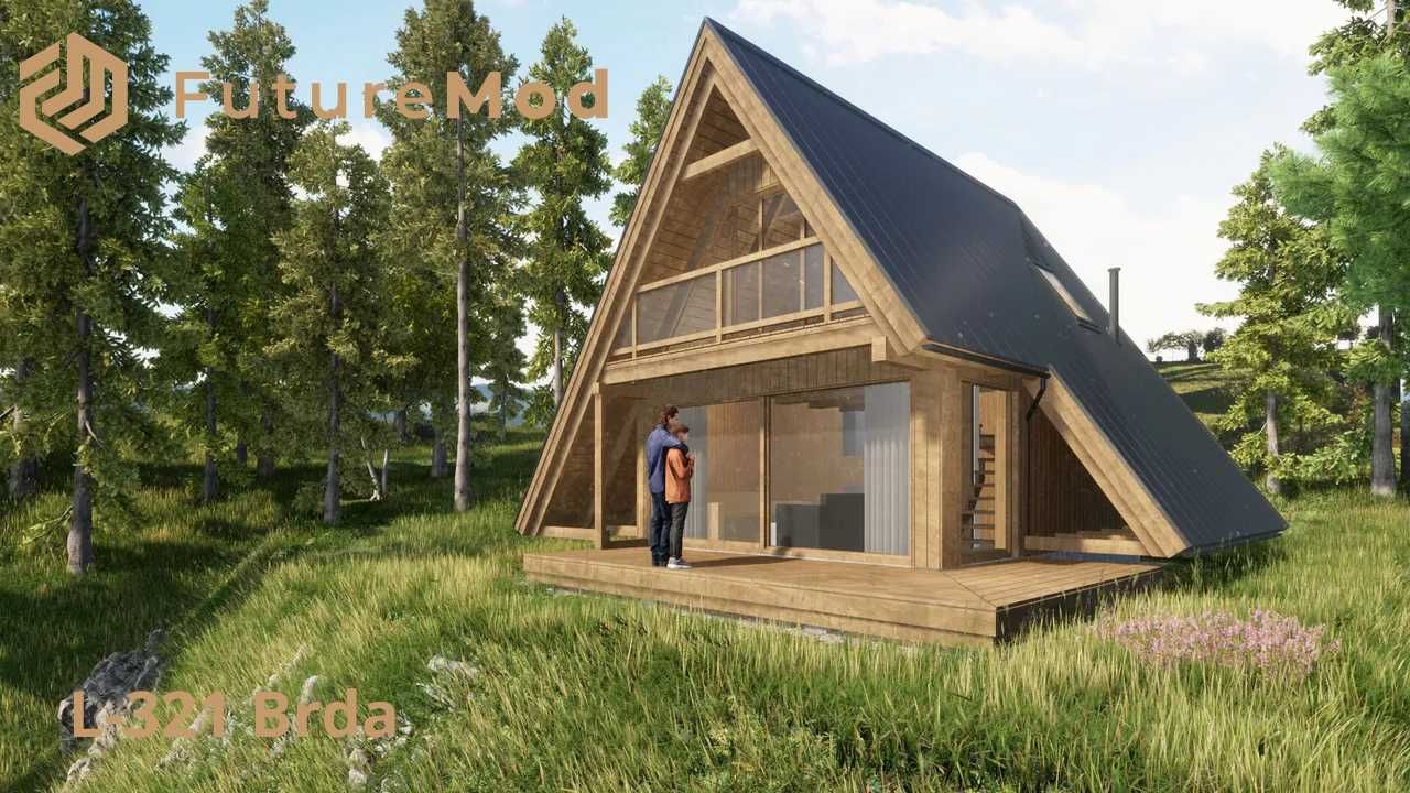 Domek L- 321 Brda 35m2