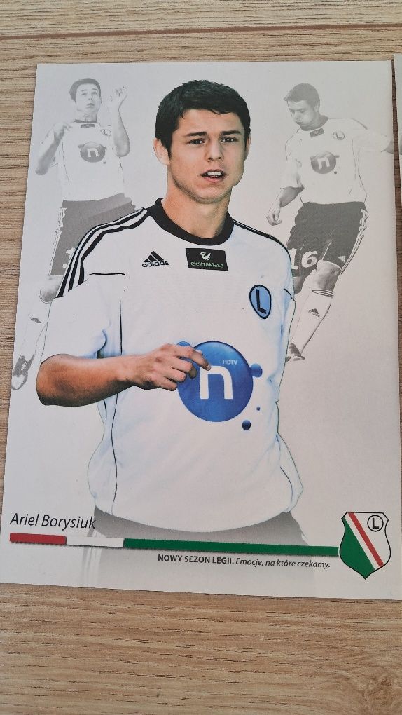 Karty piłkarzy klubu Legia
