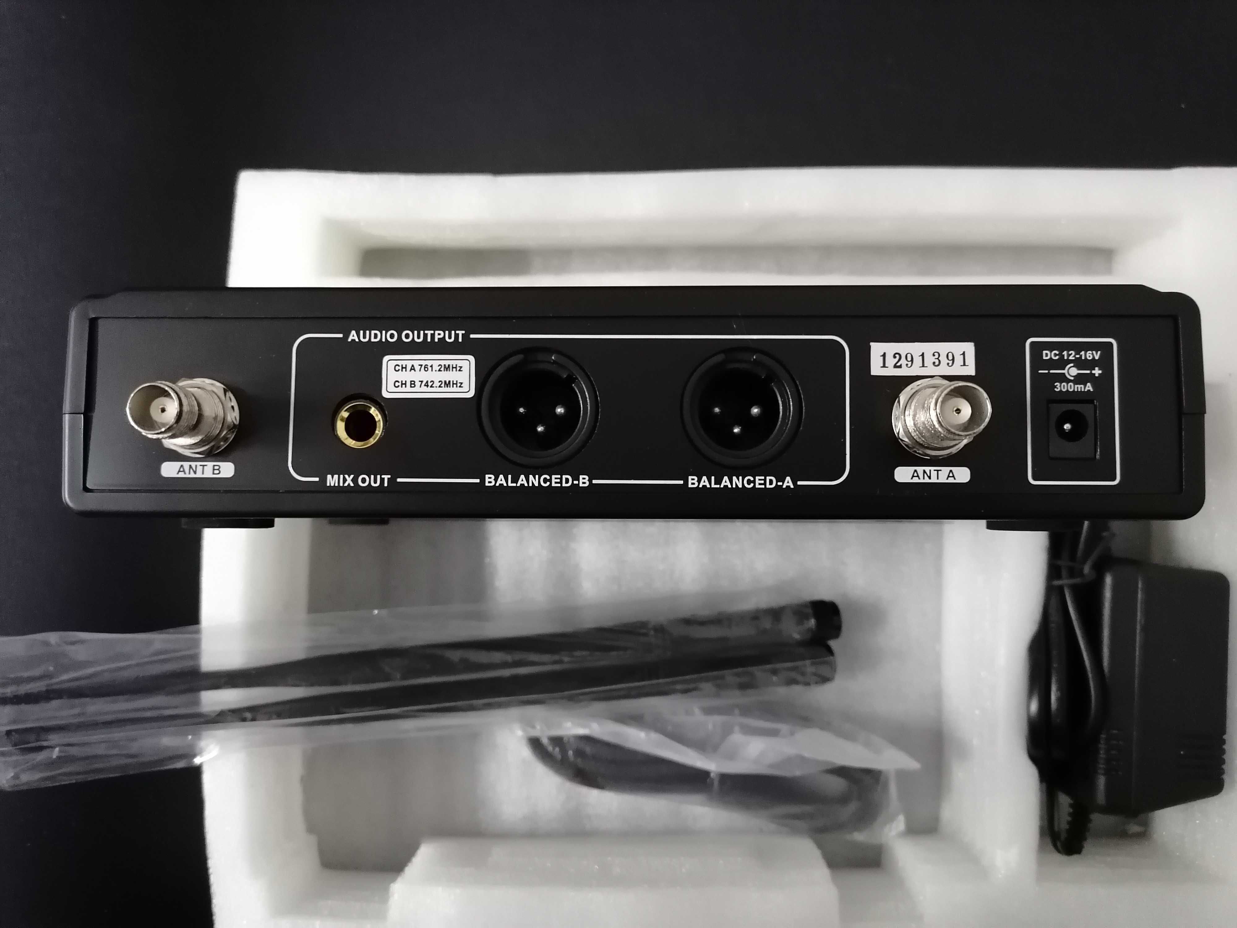 Audiomix Recetor para Micro Sem Fio 2 Canais - U-22R