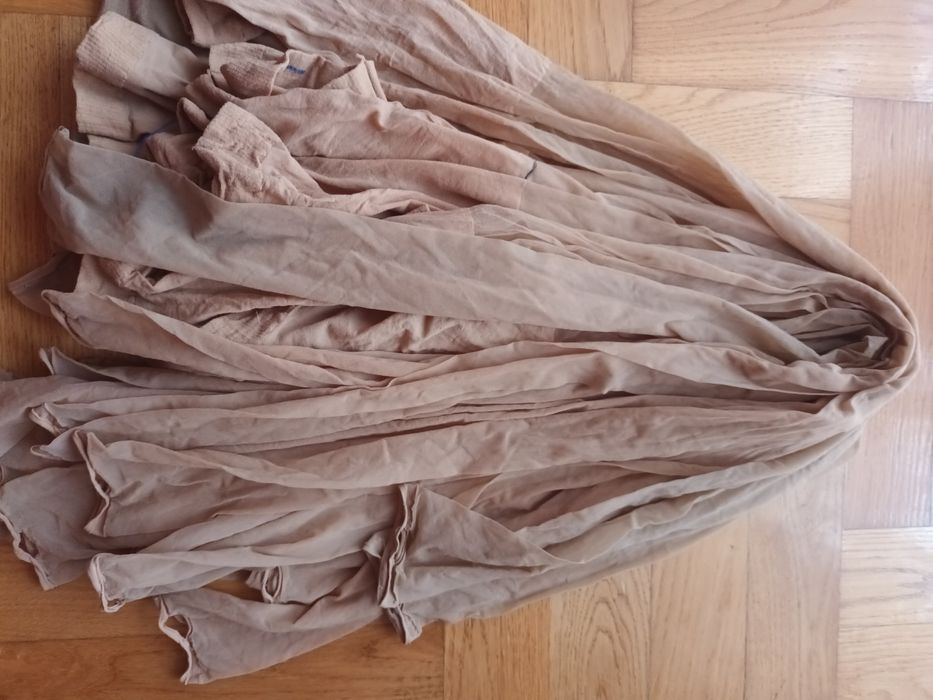 Rajstopy bezpalcowe z klinem rozm 2