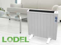 Grzejnik elektryczny 1500W z pilotem - aluminowy, energooszczędny