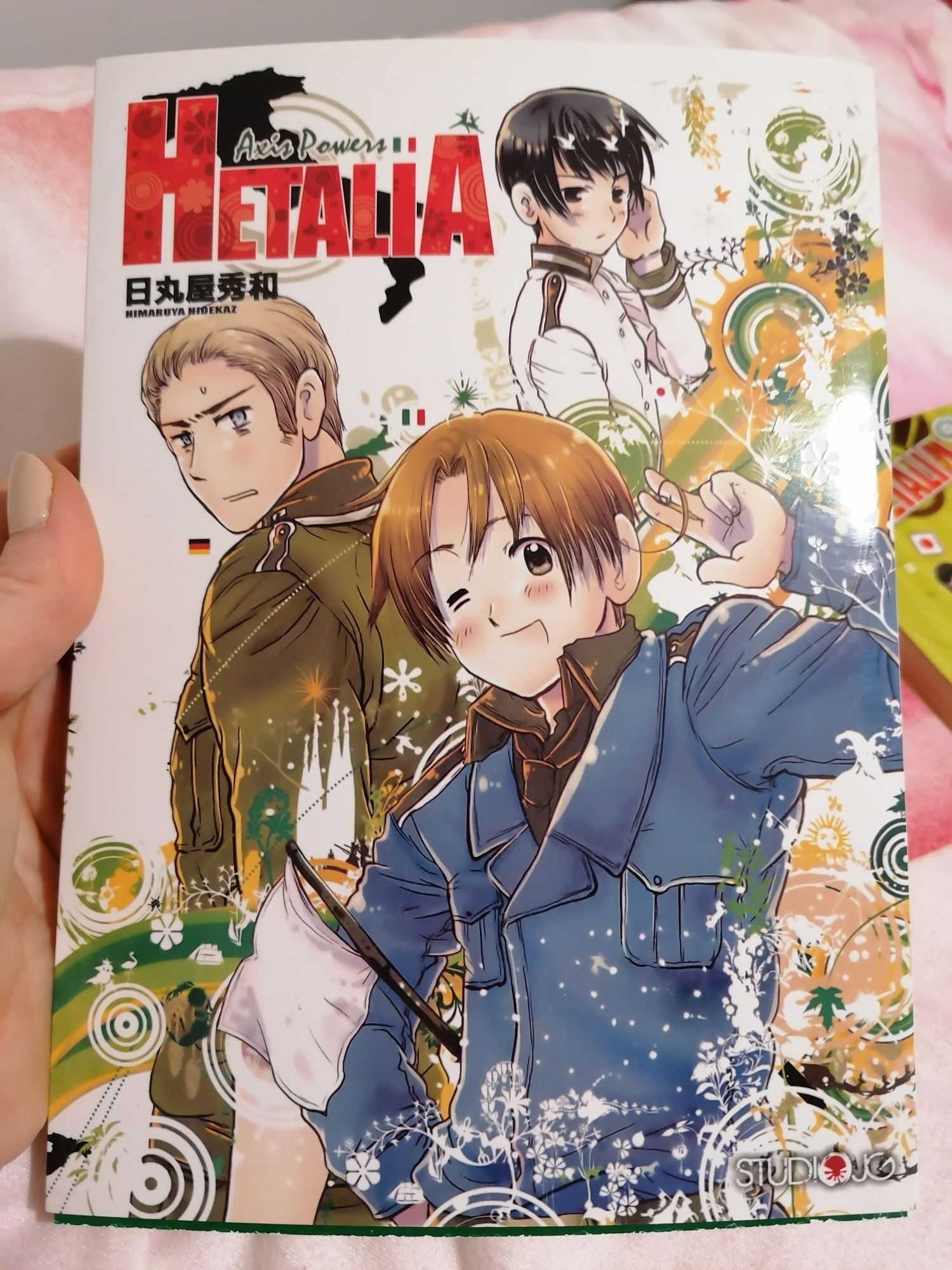 Manga axis power hetalia 2 tomy zestaw