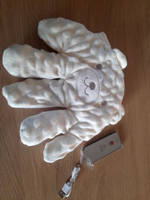 Klepiś Klepisie nowy maskotka ręka miś do usypiania niemowląt dzieci