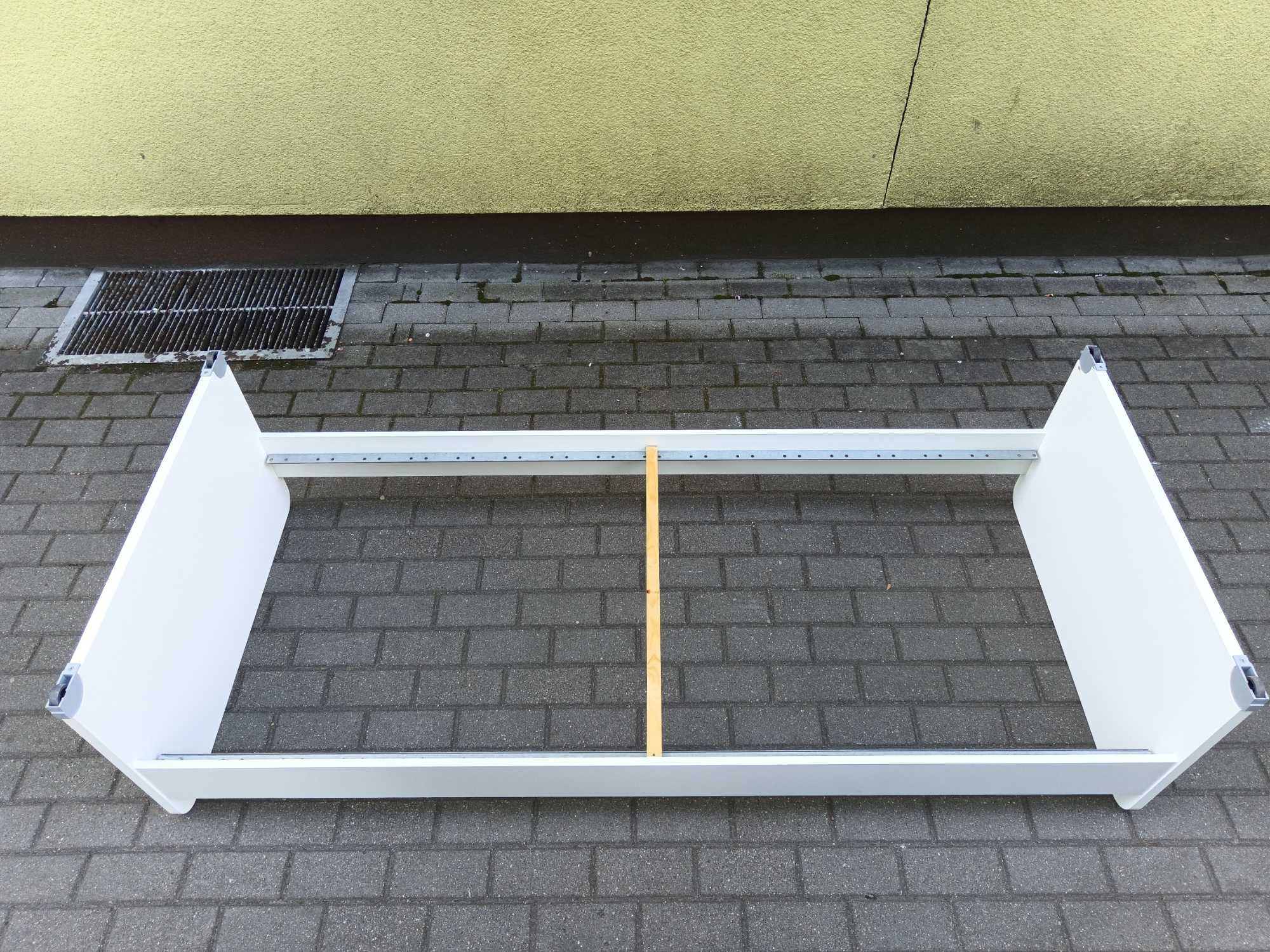 Łóżko piętrowe dwuosobowe /SPRAWNE/ DWA materace / 194x85 / Interbeds