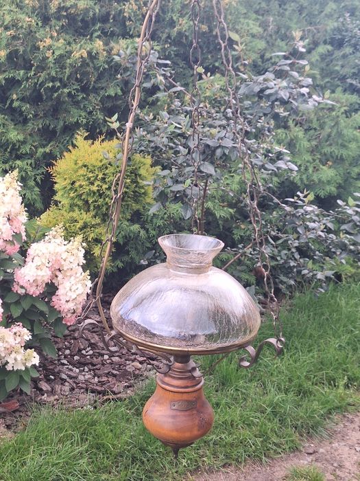 Lampa wisząca antyk