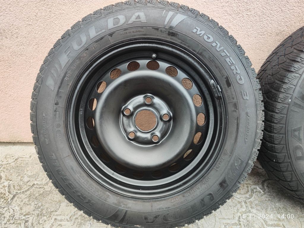 Шини зимові на дисках R15 для VAG
