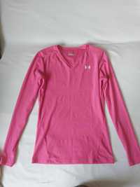 Różowa koszulka treningowa z długimi rękawami Heat Gear