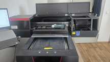 Drukarka UV MT Excellent 6090 CMYK+W+V + przystawka do druku bidonach