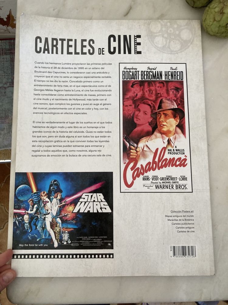 Livro Carteles de Cine em espanhol